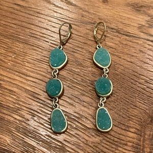 Light Catching crystal earrings